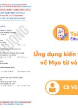 Ứng dụng kiến thức Ngữ pháp về Mạo từ và Từ hạn định Cô Vũ Mai Phương